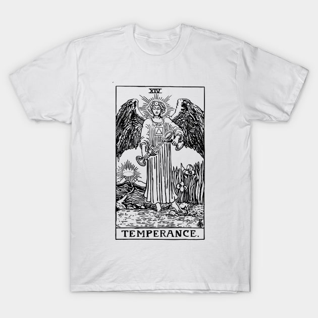 Tarot Card - Temperance T-Shirt by isstgeschichte